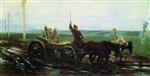Ilya Efimovich Repin  - Bilder Gemälde - Unter Bewachung