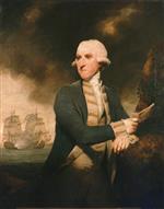 Joshua Reynolds - Bilder Gemälde - Admiral Lord Hood