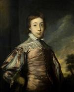 Joshua Reynolds - Bilder Gemälde - Boy in Van Dyck Dress
