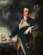 Joshua Reynolds - Bilder Gemälde - Captain Alexander Hood