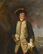 Joshua Reynolds  - Bilder Gemälde - Commodore the Honourable Augustus Keppe