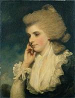 Joshua Reynolds  - Bilder Gemälde - Frances, Countess of Lincoln