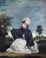 Joshua Reynolds  - Bilder Gemälde - Lady Caroline Howard