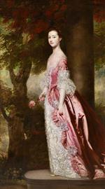 Joshua Reynolds  - Bilder Gemälde - Miss Susanna Gale