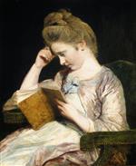 Joshua Reynolds  - Bilder Gemälde - Portrait of Theophila Palmer