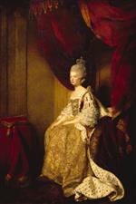 Joshua Reynolds  - Bilder Gemälde - Queen Charlotte