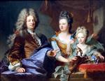 Hyacinthe Francois Rigaud - Bilder Gemälde - Jean le Juge and his Family