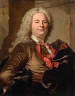 Hyacinthe Rigaud - Bilder Gemälde - Portrait of Charles Claude Ange Dupleix de Bacquencourt