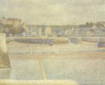 Georges Seurat  - Bilder Gemälde - Port en Bessin