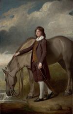 Bild:Portrait of John Walter Tempest with a horse