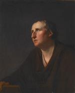 George Romney  - Bilder Gemälde - Portrait of Reverent Richard Stables
