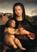 Raphael - paintings - Madonna mit Kind