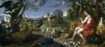 Bild:Orpheus and the animals Painting