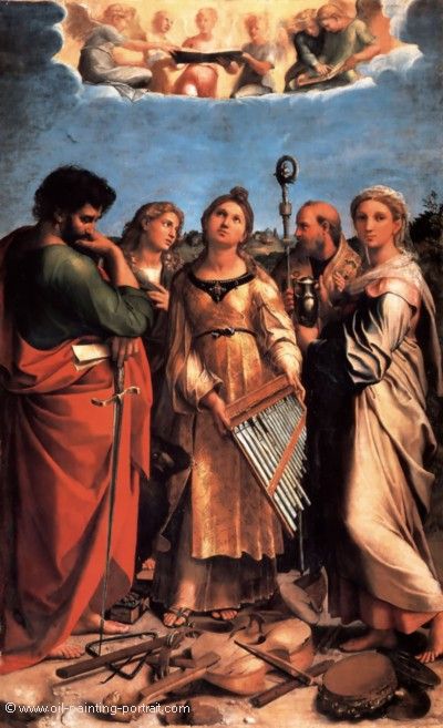 Die Heilige Cecilia