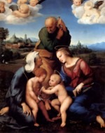 Raphael - paintings - The Holy Family