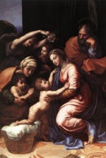 Raphael - paintings - The Holy Family