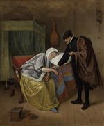 Jan Havicksz Steen  - Bilder Gemälde - The Sick Woman