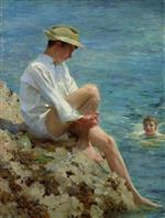 Henry Scott Tuke - Bilder Gemälde - Boys Bathing