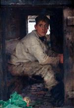 Henry Scott Tuke - Bilder Gemälde - Cabin Boy