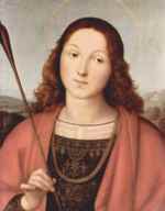 Raphael  - paintings - Heiliger Sebastian