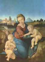 Raphael  - paintings - Madonna esterhazy