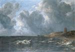 Jacob Isaackszoon van Ruisdael  - Bilder Gemälde - Storm off Egmond-aan-Zee, The Netherlands