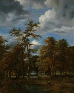 Jacob Isaackszoon van Ruisdael  - Bilder Gemälde - Woodland Vistas