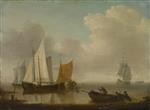 Bild:Dutch Vessels Becalmed near the Shore