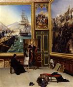 Emile Jean Horace Vernet - Bilder Gemälde - Philippe Lefebvre in the Versailles Museum