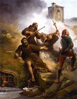Emile Jean Horace Vernet  - Bilder Gemälde - The Siege of Saragossa