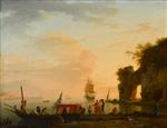 Claude Joseph Vernet  - Bilder Gemälde - The Bay of Naples