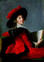 Elisabeth Louise Vigee Lebrun - Bilder Gemälde - La Baronne de Crussol