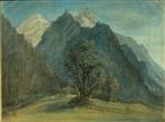 Elisabeth Louise Vigee Lebrun  - Bilder Gemälde - Le Mont Blanc