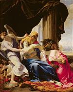 Simon Vouet  - Bilder Gemälde - The Death of Dido
