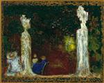 Edouard Vuillard - Bilder Gemälde - Beneath the Trees