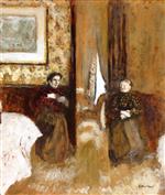 Edouard Vuillard  - Bilder Gemälde - Conversation