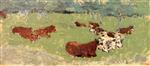 Edouard Vuillard  - Bilder Gemälde - Cows