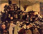 Edouard Vuillard  - Bilder Gemälde - Electoral Gathering