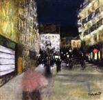 Edouard Vuillard  - Bilder Gemälde - Evening Effect