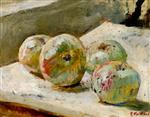 Edouard Vuillard  - Bilder Gemälde - Four Apples