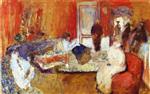Edouard Vuillard  - Bilder Gemälde - In the Red Room