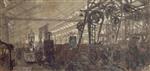 Edouard Vuillard  - Bilder Gemälde - Interior of a Munitions Factory