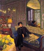 Edouard Vuillard  - Bilder Gemälde - Marcelle Aron (Madame Tristan Bernard)