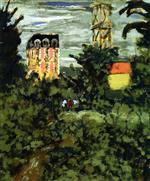 Edouard Vuillard  - Bilder Gemälde - Near Paris
