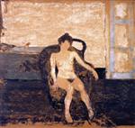 Edouard Vuillard  - Bilder Gemälde - Nude Seated in an Armchair