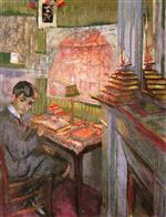 Bild:Portrait of Jadques Laroche, Child, at His Work Table