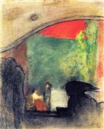 Edouard Vuillard  - Bilder Gemälde - Scene from a Play by Ibsen