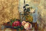 Edouard Vuillard  - Bilder Gemälde - Still Life with Roses