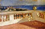 Edouard Vuillard  - Bilder Gemälde - The Bay of Cannes, Seen from the Terrace