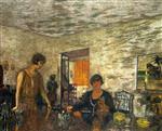 Edouard Vuillard  - Bilder Gemälde - The Black Cups